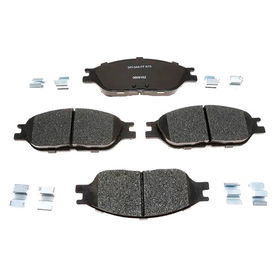 Передние тормозные диски + металлические тормозные колодки и оборудование для Ford Windstar 1999-2003 годов выпуска - Изображение 2 из 4