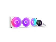 NZXT KRAKEN ELITE RGB 420MM WHITE AIO LIQUID COOLER WITH IPS LCD & RGB CORE SING