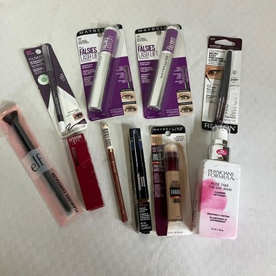 Maybelline Revlon Almay e.l.f. Physicians Formula 10 Makeup Lot NEW Sealed