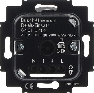 Busch-Jaeger Universal-Relaiseinsatz 6401 U-102 (2CKA006401A0048)