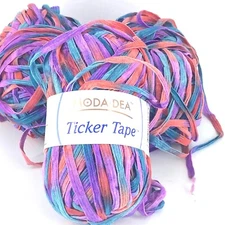 Moda Dea - Ticker Tape Yarn - Festival - 100% Nylon - 50g - Italy