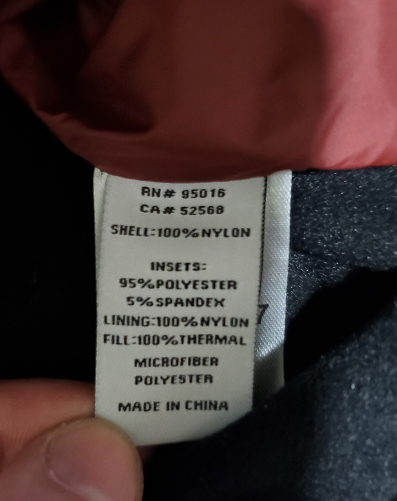 Straight Down Two Tone Microfiber Lightweight Red… - image 3