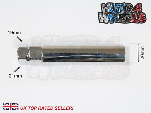 16x Spike Bullet Wheel Nuts Fits Ford Fiesta Zetec S with Aftermarket Alloys - Picture 3 of 3