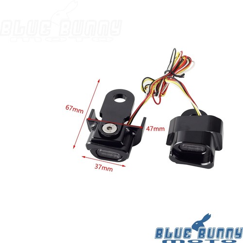 3 in 1 LED Brake Turn Signal Light Tailight For Harley Nightster RH975 2022-2024 - Picture 2 of 11