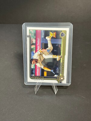 2025 Topps Series 2 Jackson Chourio #376 All-Star Rookie Gold Cup 