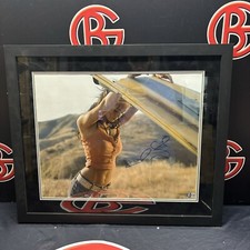 Megan Fox Autographed Transformers Framed 16x20 Photo Signed Beckett Certified