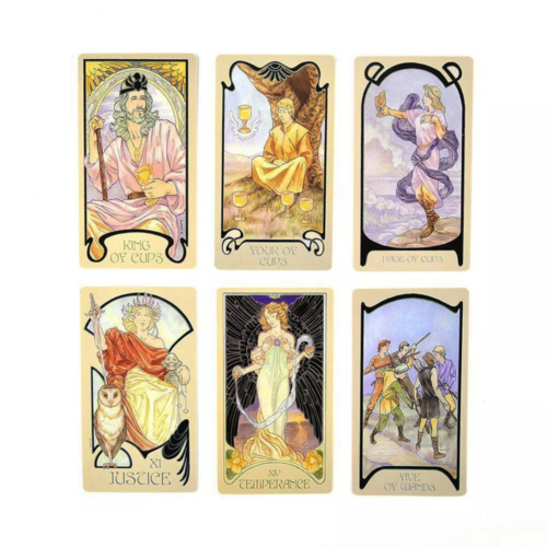 Ethereal Visions: Tarot Cards Deck Set of 80 Cards English UK - Picture 3 of 11