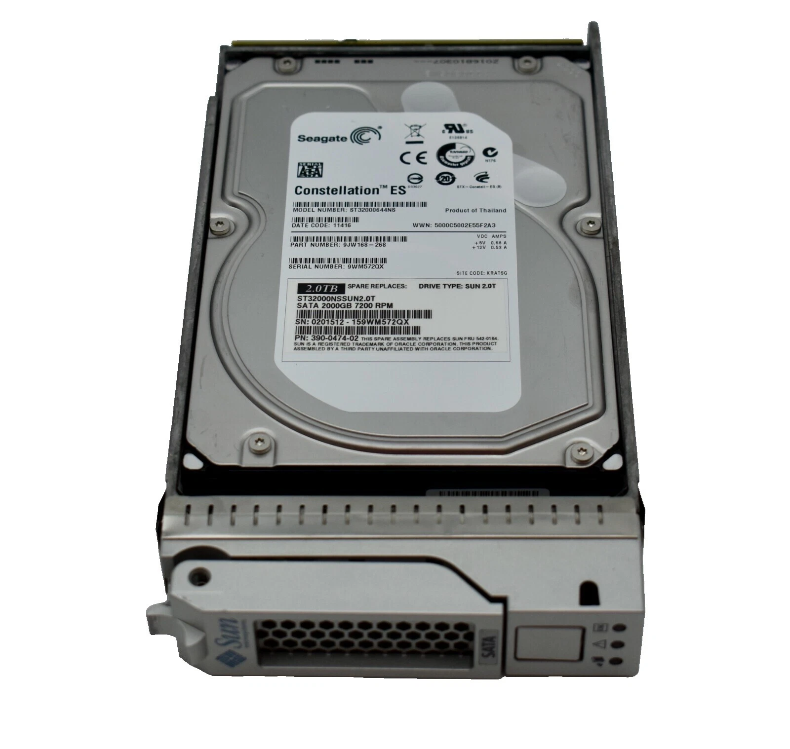 Fibre Channel Internal Hard Disk Drives 2TB Storage Capacity