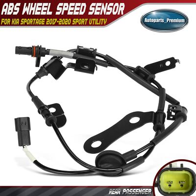 Rear Passenger ABS Wheel Speed Sensor for Kia Sportage 2017-2020 Sport Utility