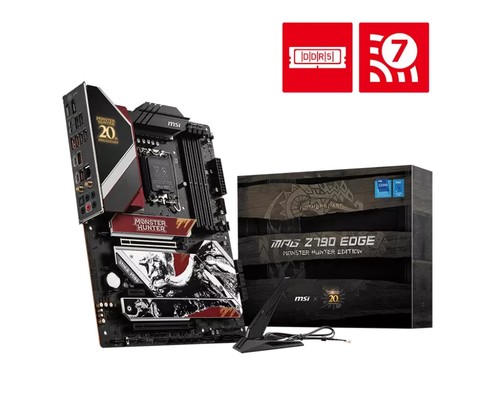MPG Z790 EDGE MONSTER HUNTER EDITION Support Intel Core 14t/13/12th Gen cpu - 第 1/3 張圖片