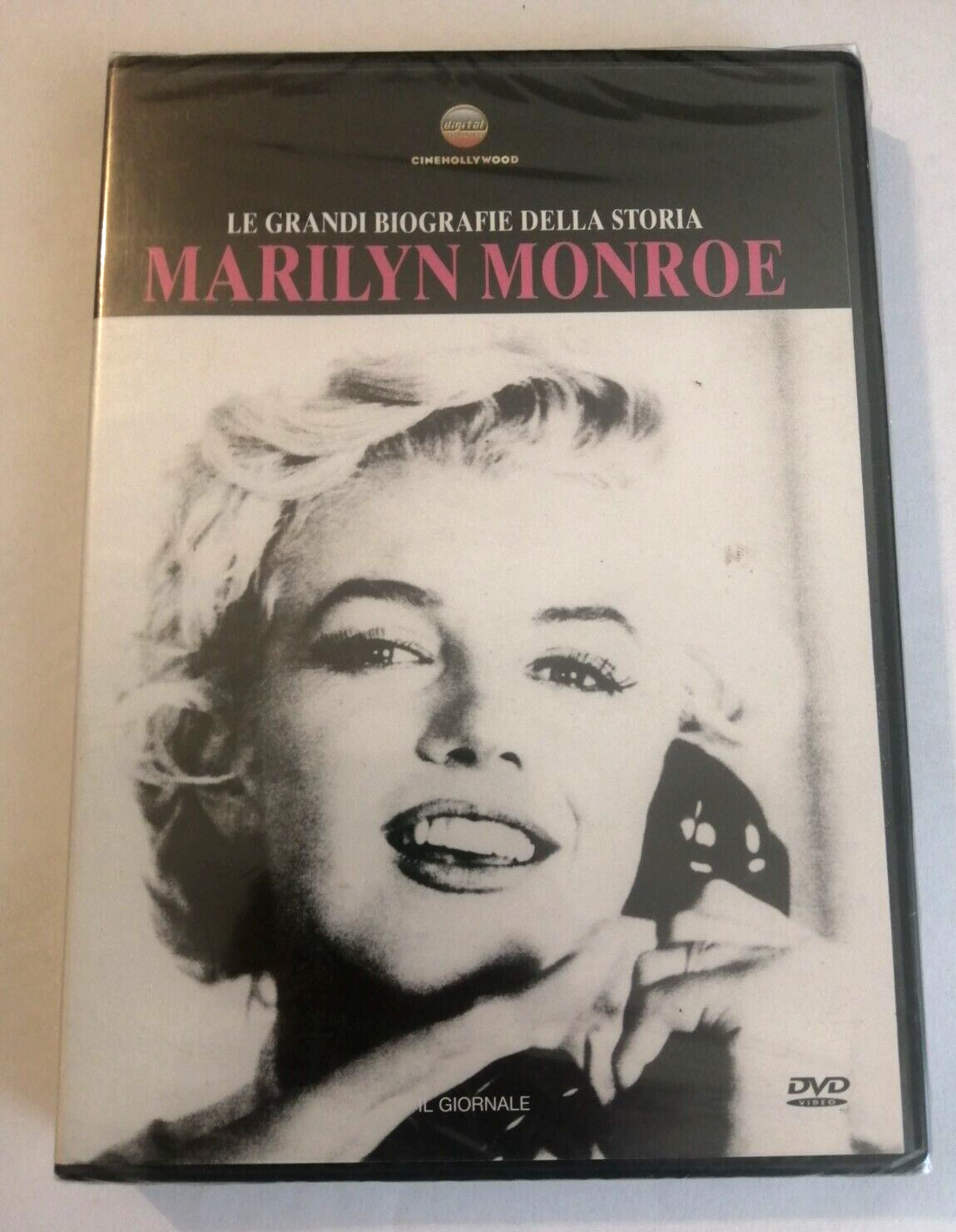 MARILYN MONROE LE GRANDI BIOGRAFIE DVD NUOVO SIGILLATO