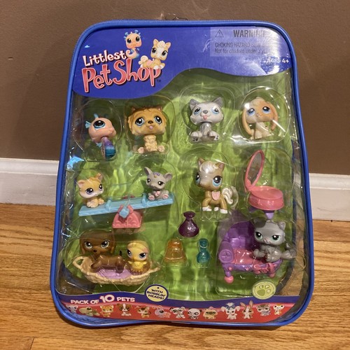 Littlest Pet Shop Pack of 10 Pets NIB  NRFB 13 68 82 95 114 116 117 124 139 142