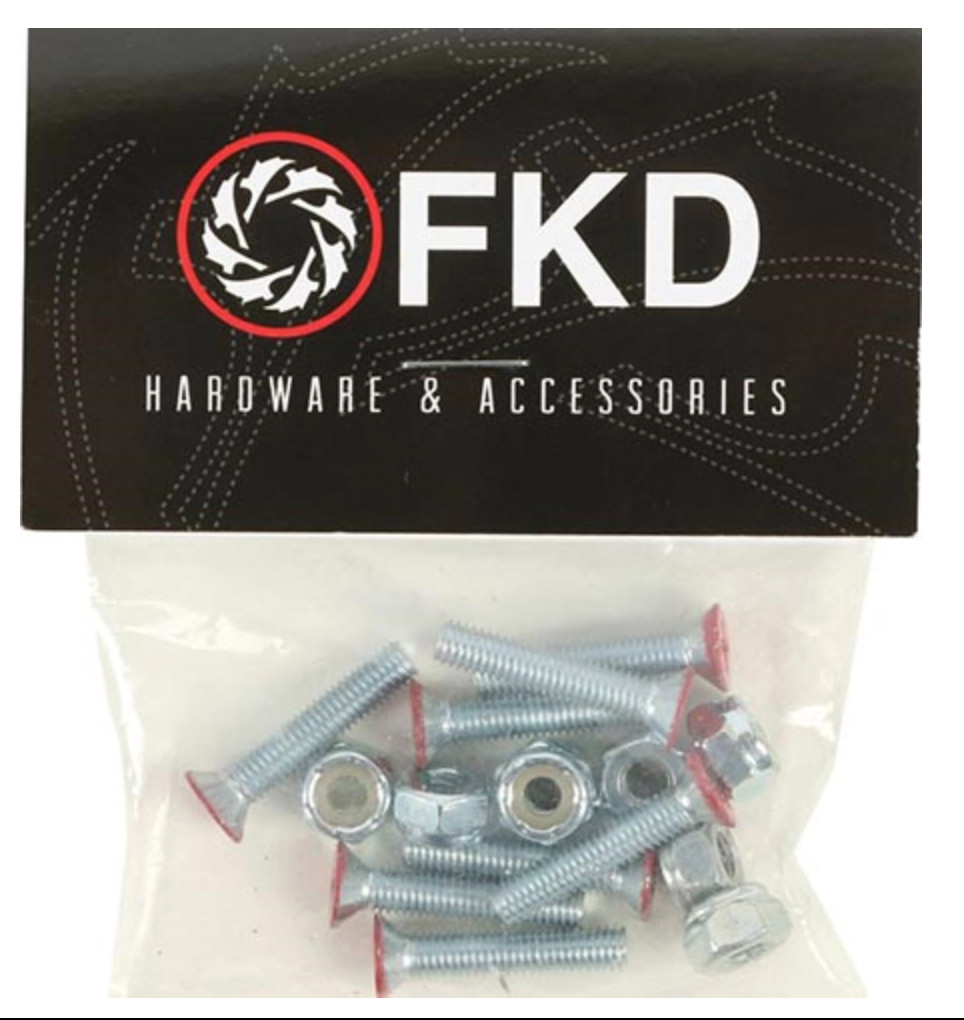 Hardware, Fkd 1 Inch Phillips Head - Red