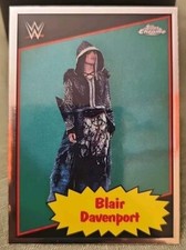 2025 Topps Chrome Blair Devenport 1985 Topps Insert #85TC-BD SMACKDOWN