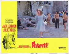 AVANTI Original US Lobby Card 2 Juliet Mills Jack Lemmon Billy Wilder