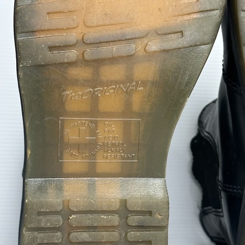 Dr. Martens 2976 Smooth Chelsea Boot Black Leather Round Toe EU38 UK5 US6M - Picture 14 of 17
