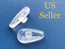 US Seller Oakley Socket Airtech Push-In Nose Pads Soft Silicone Eyeglasses Frame