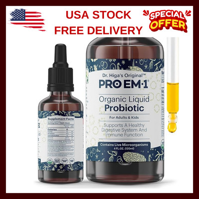 Organic Liquid Probiotic, Gut Health Supplement, Dr. Formulated for Adults & Kid