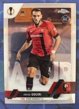 Amine Gouiri 2022-23 Topps Chrome UEFA Club Competitions Refractor RC