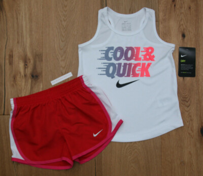 nike tube tops and shorts