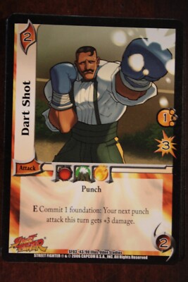 UFS Street Fighter Attack- ''Dart Shot'' Set SF03