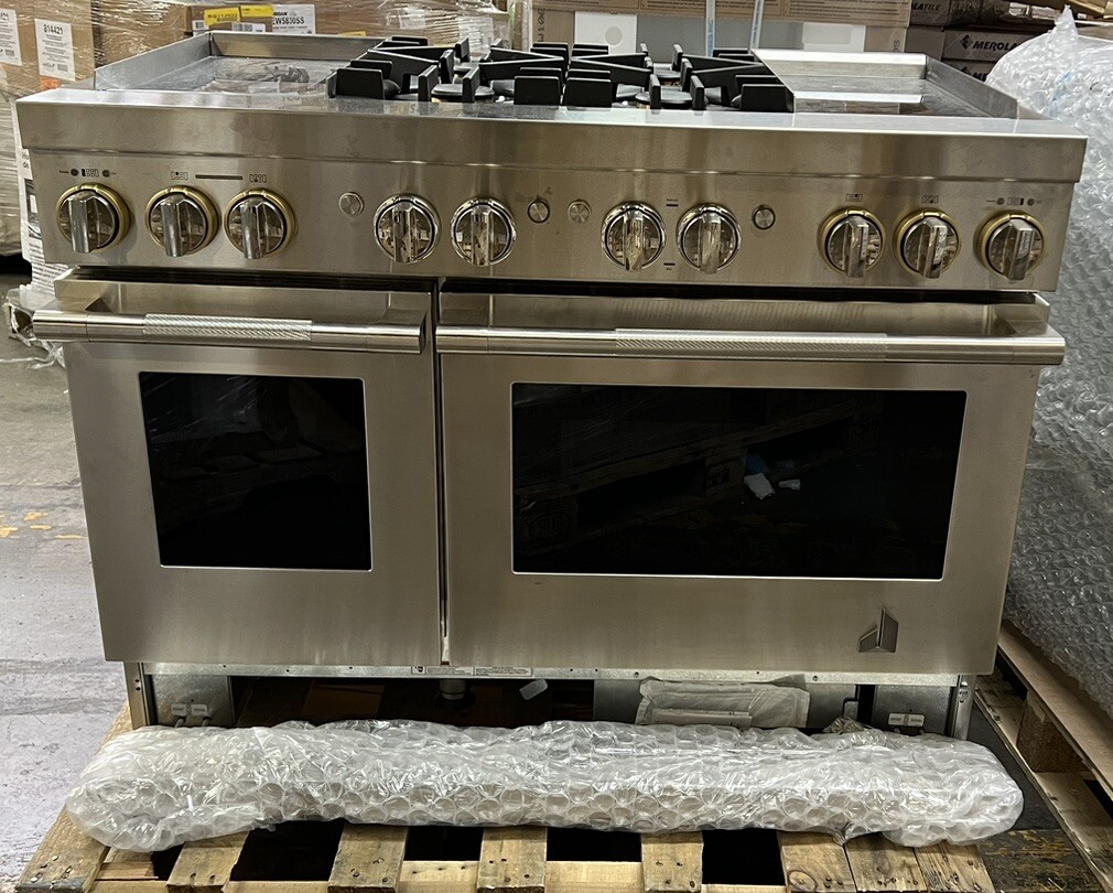 Jenn Air JDRP848HL 48" DualFuel Professional Range Stainless eBay