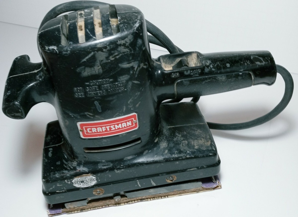 Vintage CRAFTSMAN Orbital Sander Model 315.11631 Double Insulated