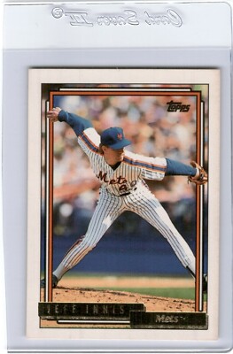 JEFF INNIS 1992 TOPPS GOLD METS K3 | eBay