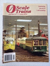 O Scale Trains Magazine #54 January 2011 Model Trains Model Railroad
