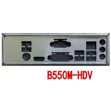 For ASRock B550M-HDV I/O Shield Back Plate BackPlate Blende Bracket