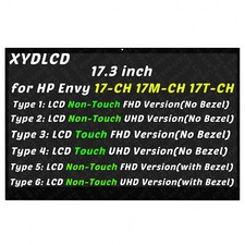 per HP Envy 17-CH0001NA 17-CH0022NA 17-CH0500NA 17-CH0500SA Touch Screen LCD FHD