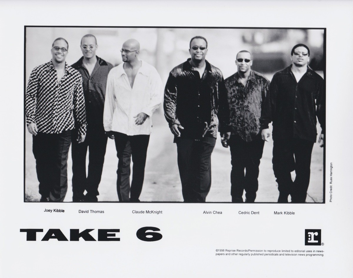 1998 Vintage Photograph - TAKE 6 - Reprise Records | eBay