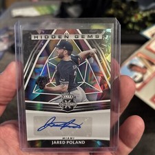 Jared Poland 2022 Elite Extra Edition Hidden Gems Auto HG-JP Marlins