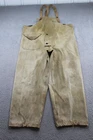 Vintage 40s WW2 World War II US Navy Military Deck Bibs Pants Overalls READ