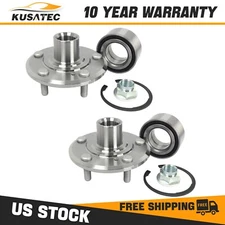 Pair Front Wheel Bearing Hub Assembly For 1997 1998 1999-2001 Honda CR-V Prelude