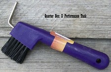 Hoof Pick - Brush Combo Purple 