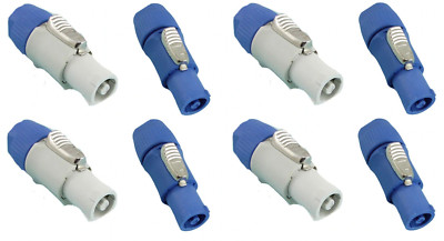 (4 EACH) PROCRAFT PC-TSC039 & PC-TSC044 20A Power-In Blue/Out Gray Cable Mnt