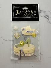 The Paper Studio La Petites 3-D Sticker Embellishments Invited Shoe w/Box Crafts