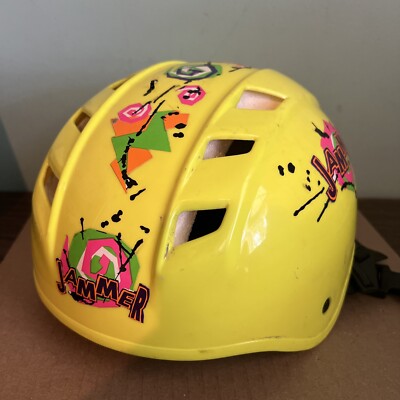 Vintage BSI Bell Jammer Yellow Skateboard BMX Helmet Retro 90s Neon Splatter | eBay Vintage BSI Bell Jammer Yellow Skateboard BMX Helmet Retro 90s Neon Splatter | eBay