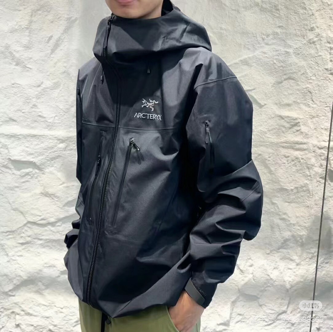 Arcteryx Alpha Sv 7th Generation GORE-TEX Pro Black Jacket