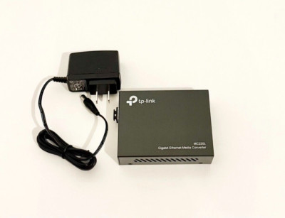 TP-Link MC220L Gigabit Ethernet RJ45 SFP RJ45 Fiber Media Converter