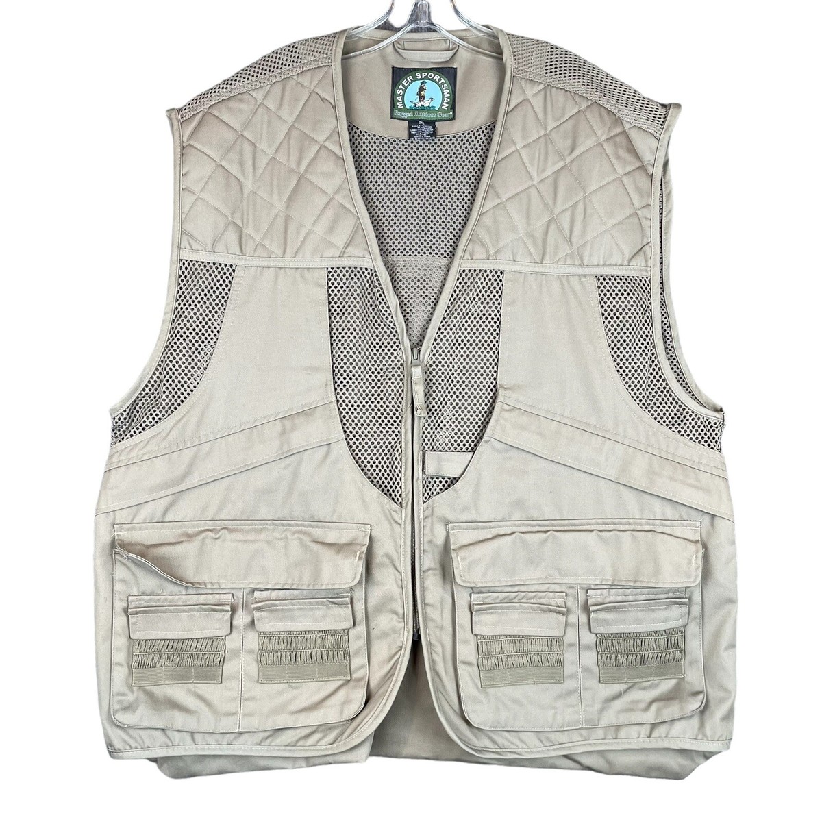 NWOT Master Sportsman Men 2XL Fly Fishing Vest Rugged Outdoor Gear