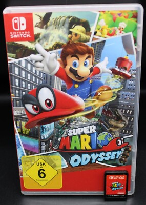 Super Mario Odyssey für Nintendo Switch/Lite - OVP - Guter Zustand - OVP