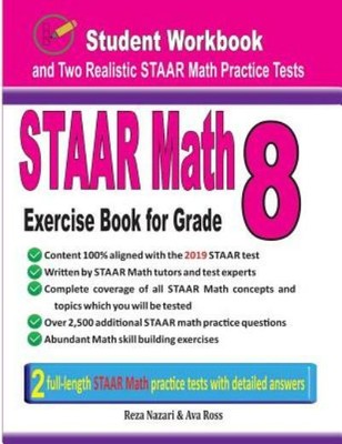 Staar Math Exercise Book For Grade 8: Student Workbook And Two Realistic St...