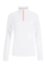 New w/tags Fera Skiwear women’s 1/2 Zip White SZ Med Top, MSRP $115.00