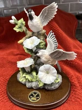 The bird sanctuary Marion Gorelts chickadee figurine
