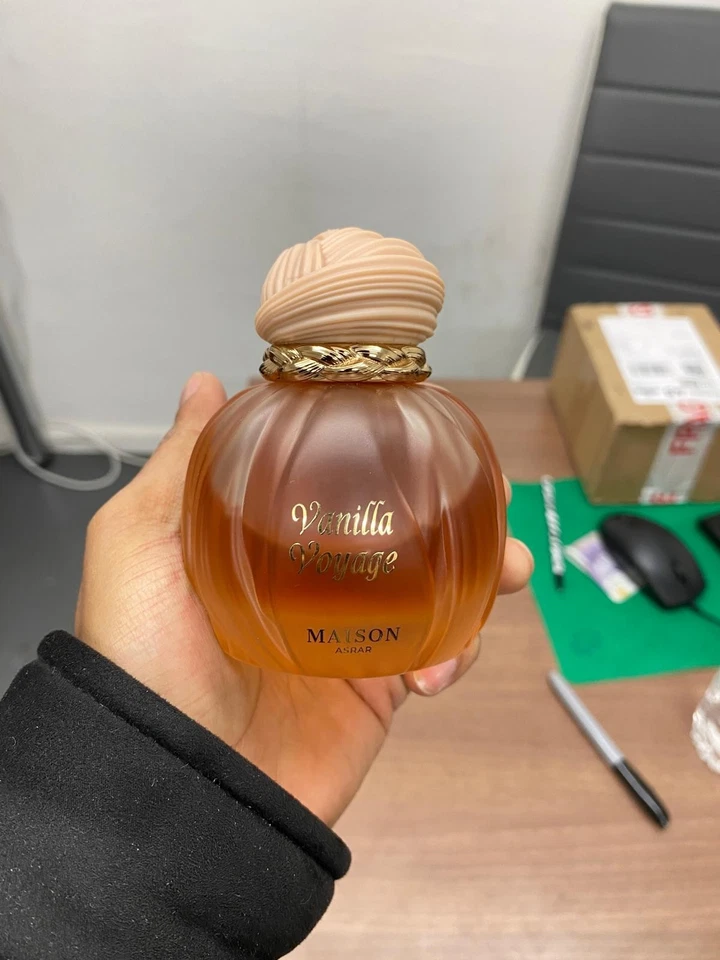 Maison Asrar Vanilla Voyage 100ml Long-Lasting Vanilla Perfume - Image 4 of 4