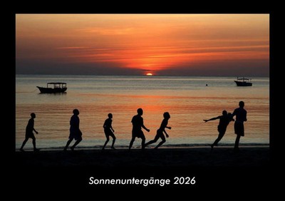 Tobias Becker | Sonnenuntergänge 2026 Fotokalender DIN A3 | Kalender | Deutsch