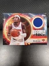 2025-26 Topps - Swish and Stitch Relics Miles McBride #SST-MM (MEM)