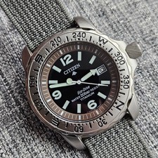 Citizen TITANIUM Promaster Eco Drive 7872-H04449 late 90s early 2000s model